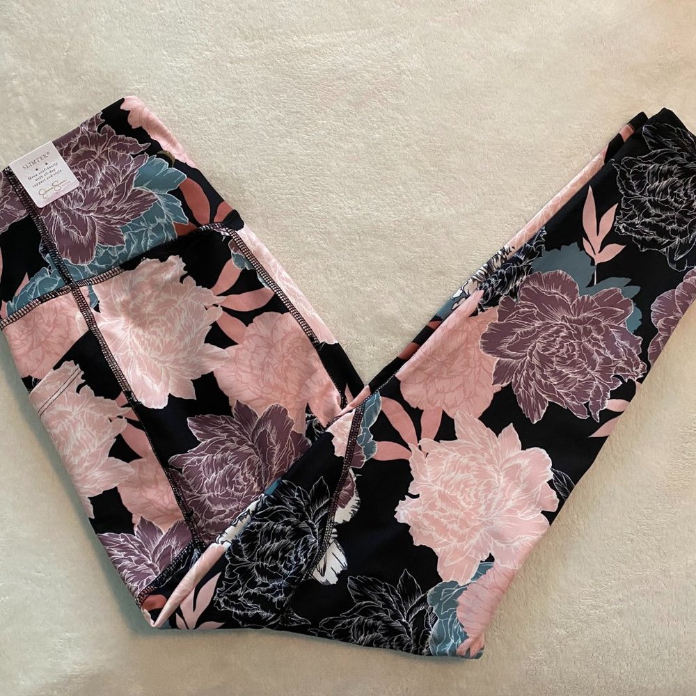 NWT Jessica Simpson Floral Leggings